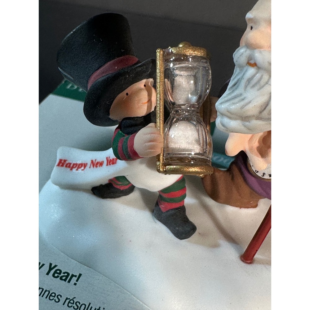 Department 56 North Pole Series Happy New Year Father Time 2000 Figurine - Picture 4 of 5
